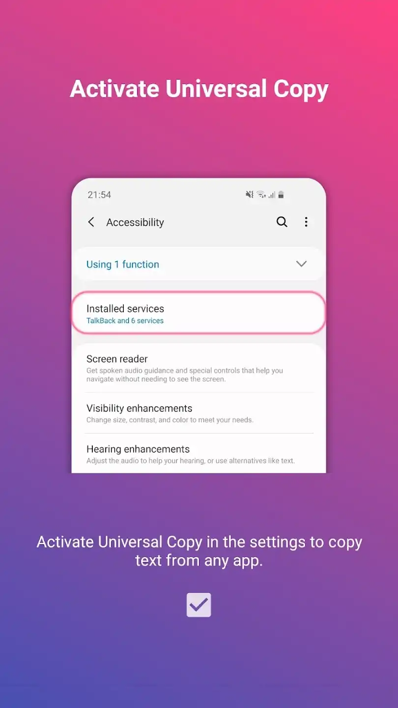 Universal Copy Pro Apk