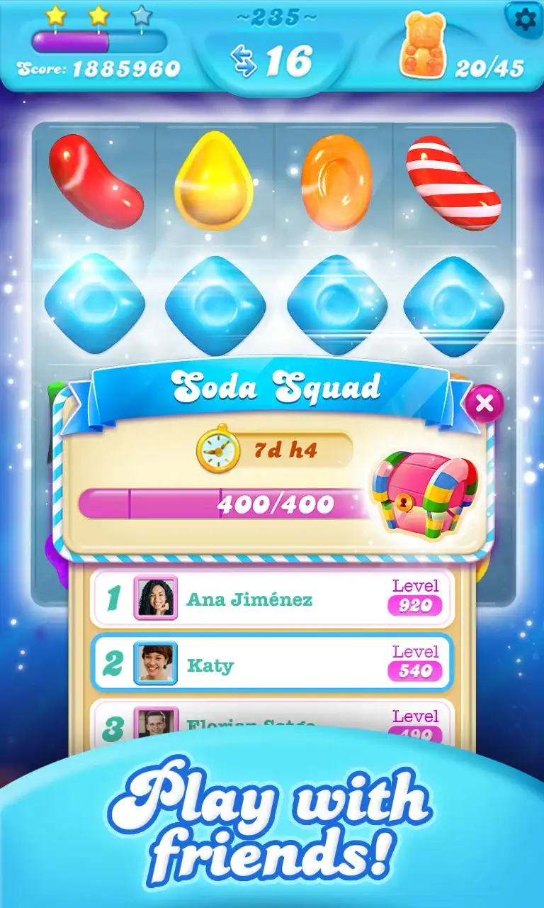 Features of Candy Crush Soda Saga Mod APK