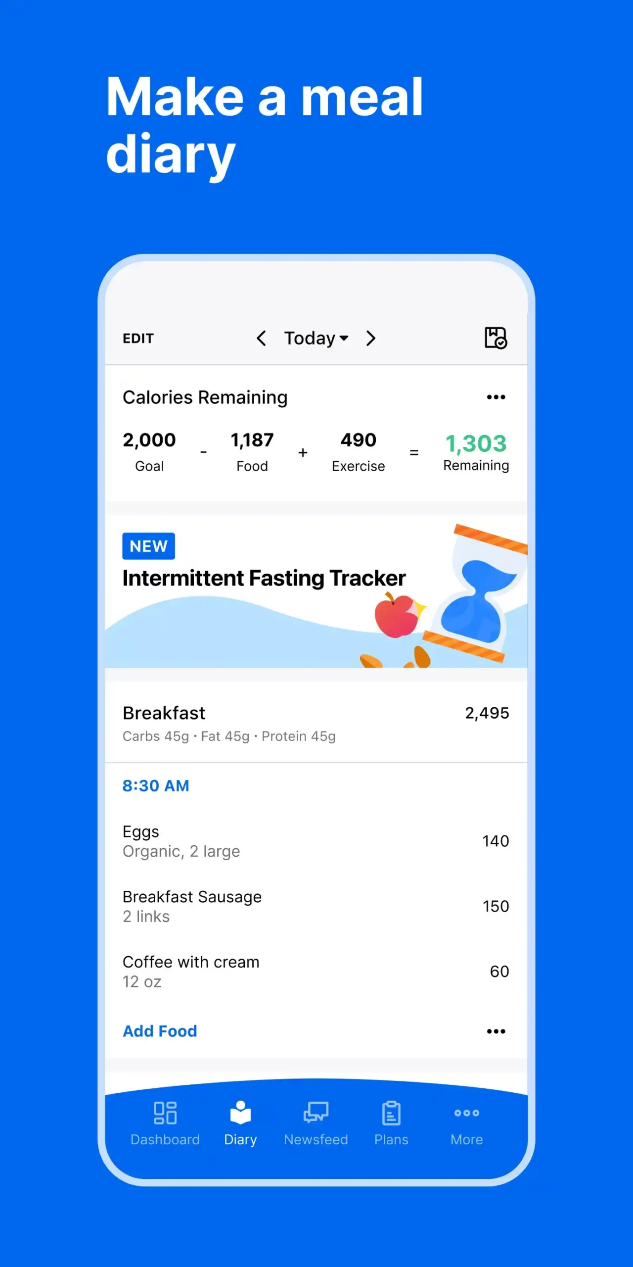 MyFitnessPal - Calorie Counter