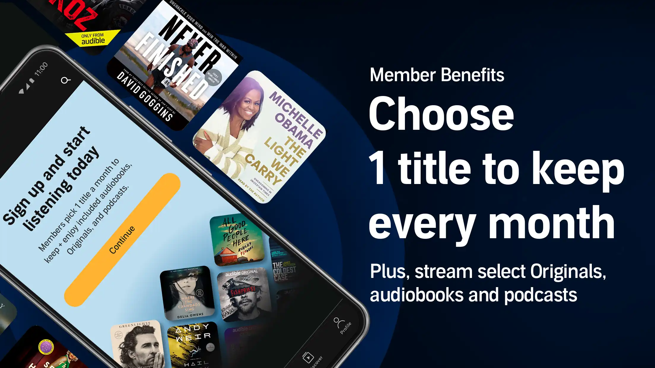 Features of Audible Mod Apk