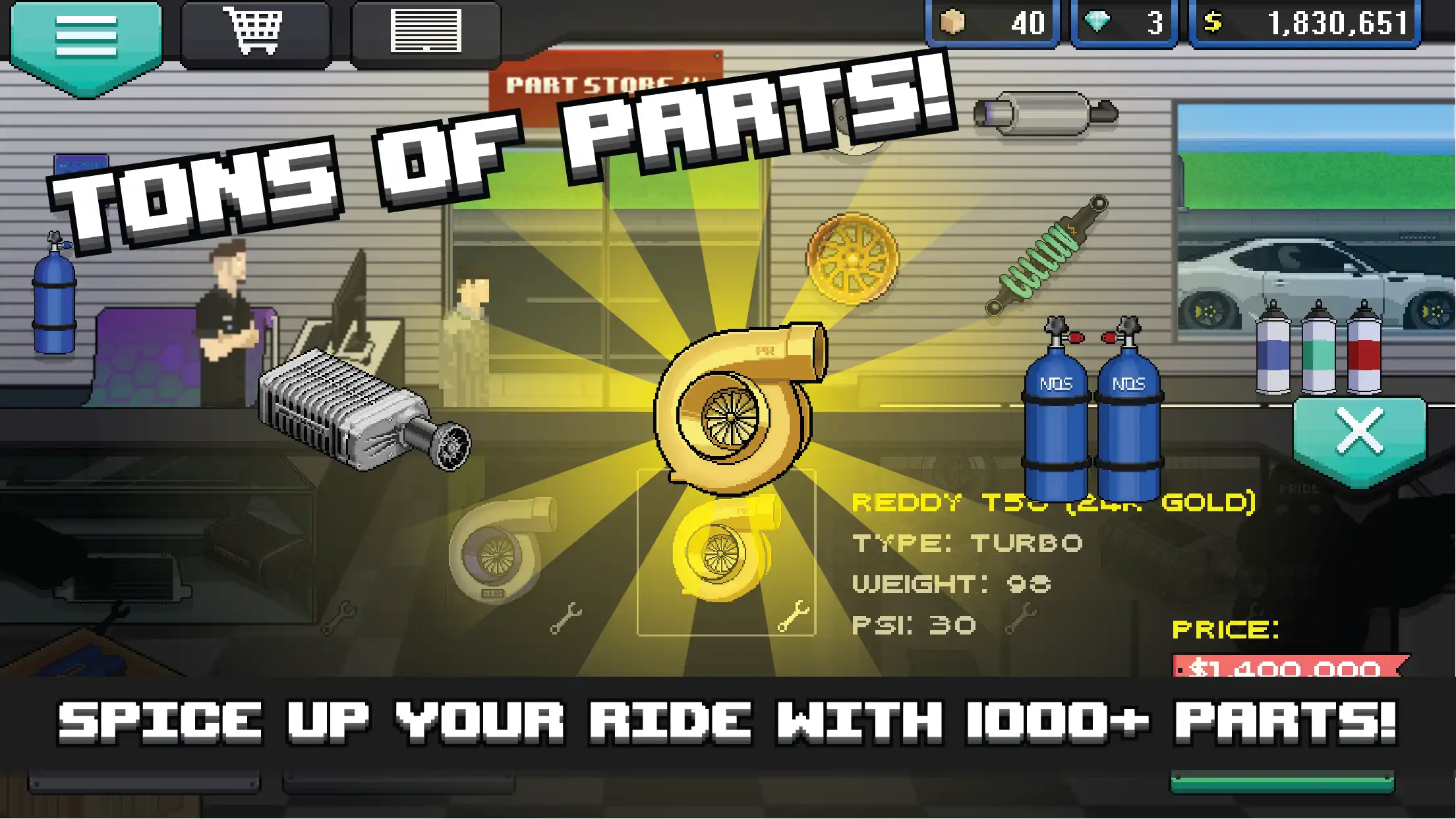 Pixel Car Racer APK 