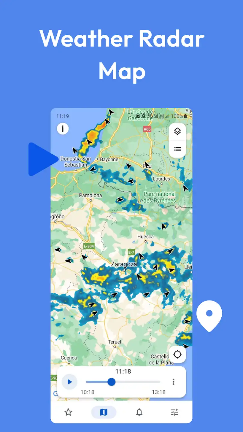 Features of RainViewer MOD APK