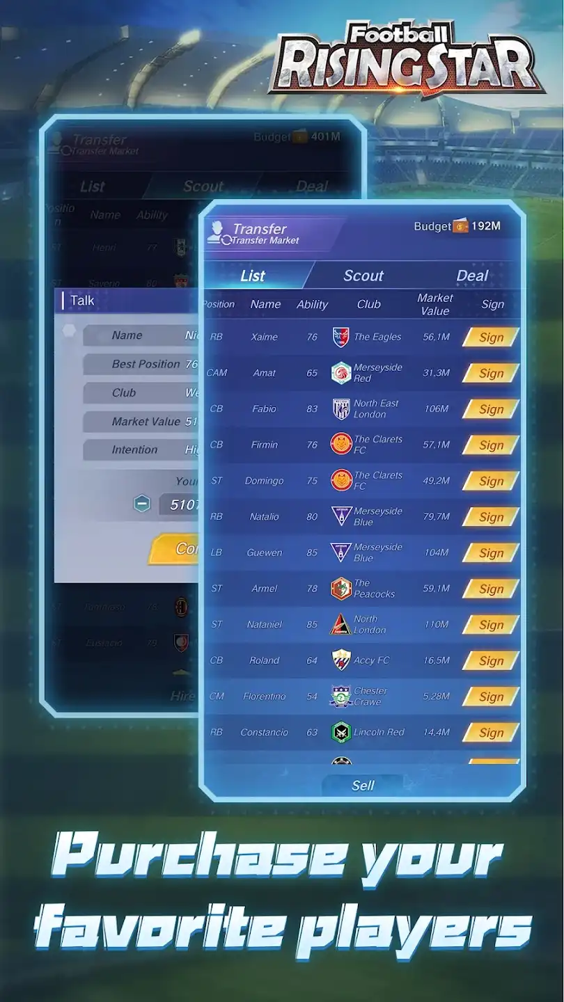 Football Rising Star Mod APK 2023 