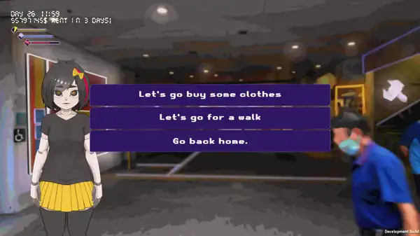 Features of My Dystopian Robot Girlfriend APK