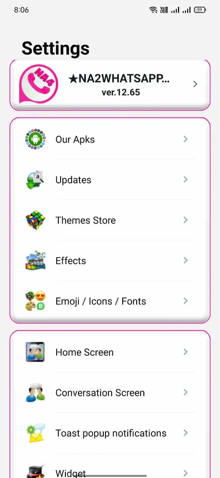 NA4 WhatsApp App