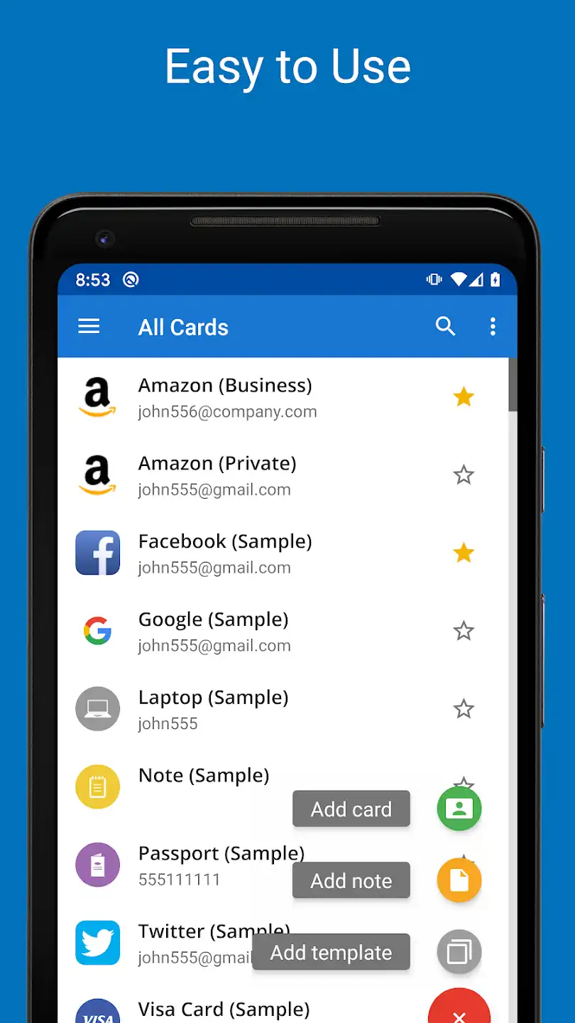 Features of SafeInCloud Pro APK
