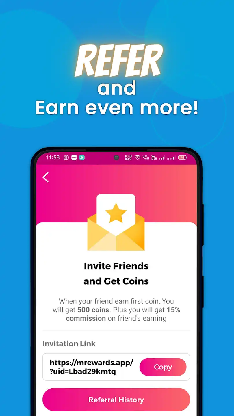 MRewards app