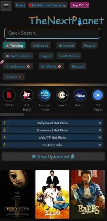 Features of TheNextPlanet APK