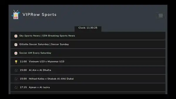 VIPRow Sports App