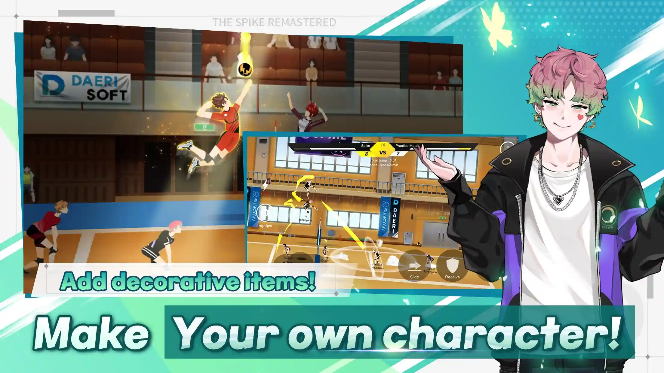 The Spike Volleyball Story Mod APK