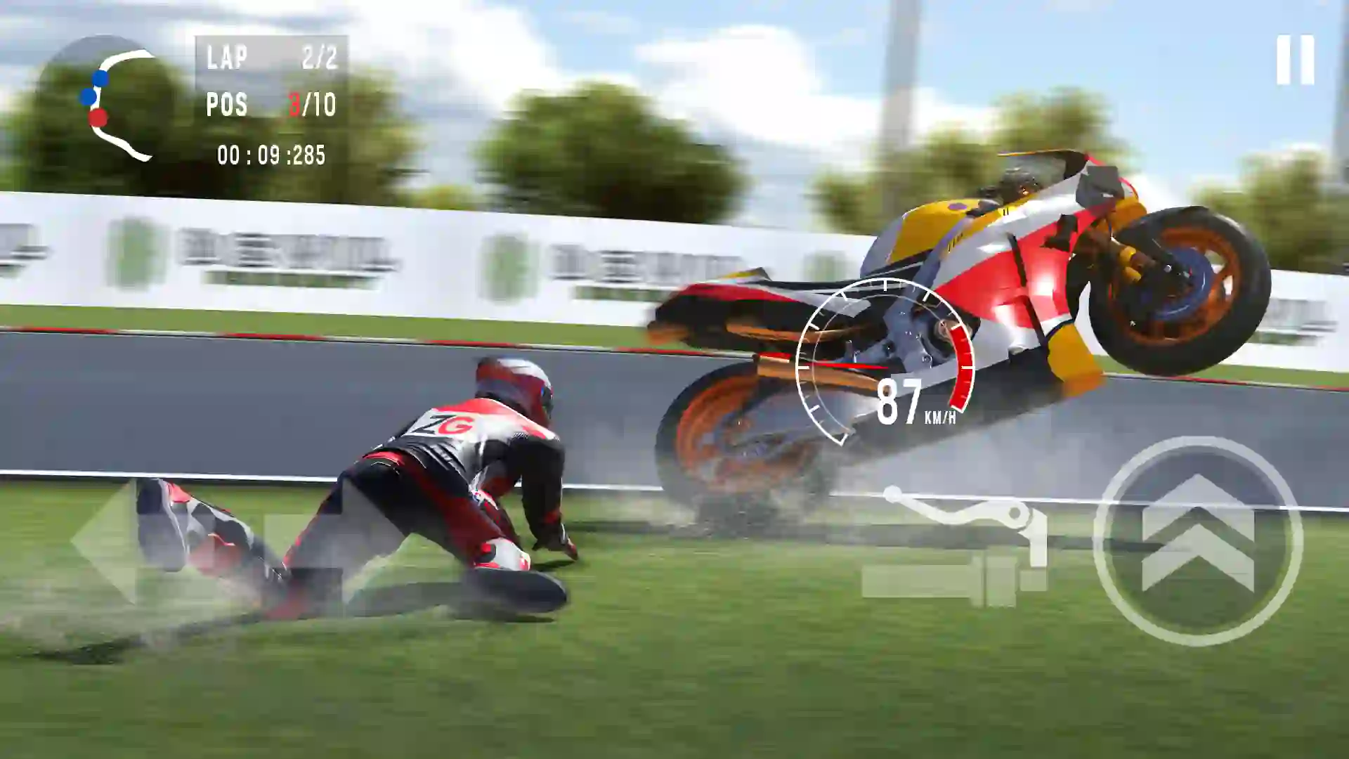 Customizable bike game