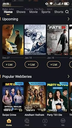 Castle TV App