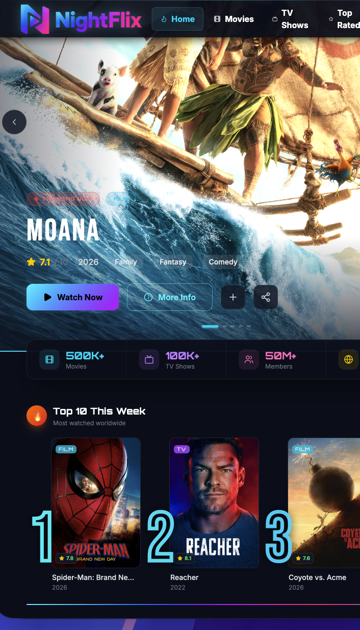 nightflix app