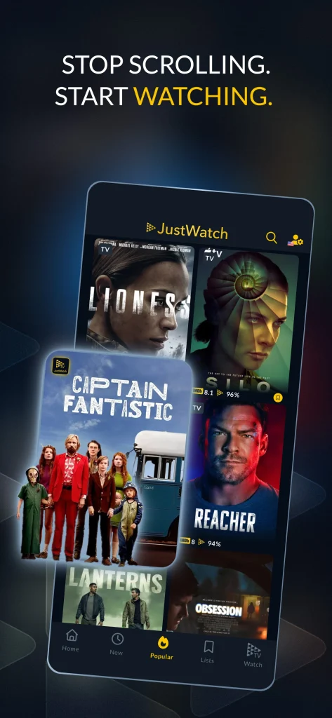 JustWatch APK for Android TV