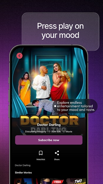 MoodX app login for Android