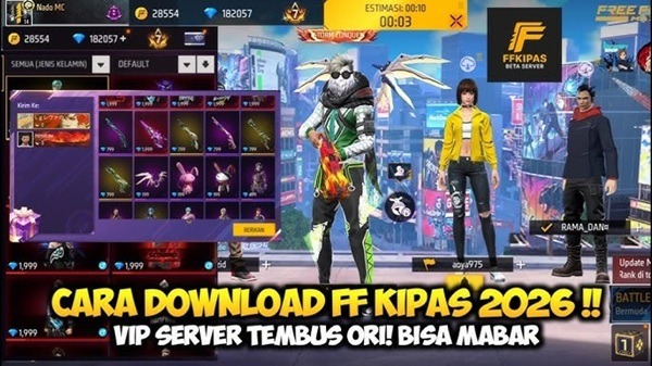 Unlock FF Beta Server APK